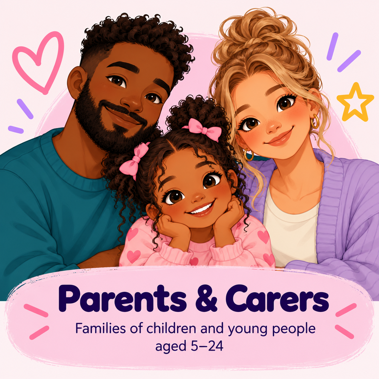 Parents & Carers illustration