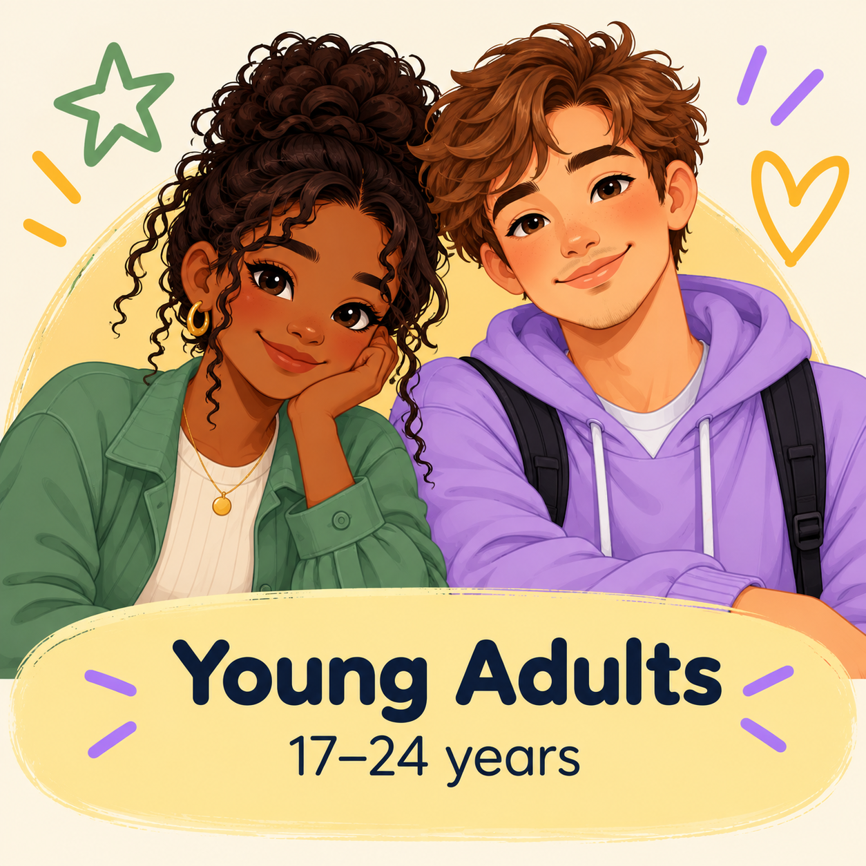Young Adults illustration