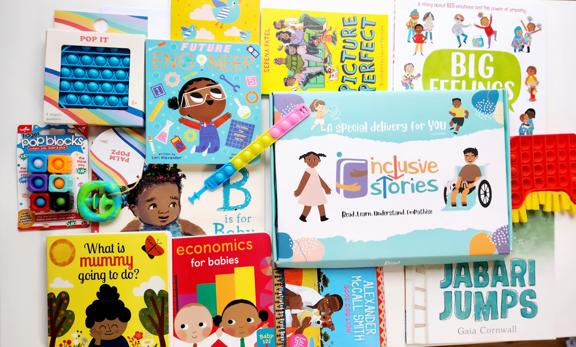 Selection of inclusive children's books