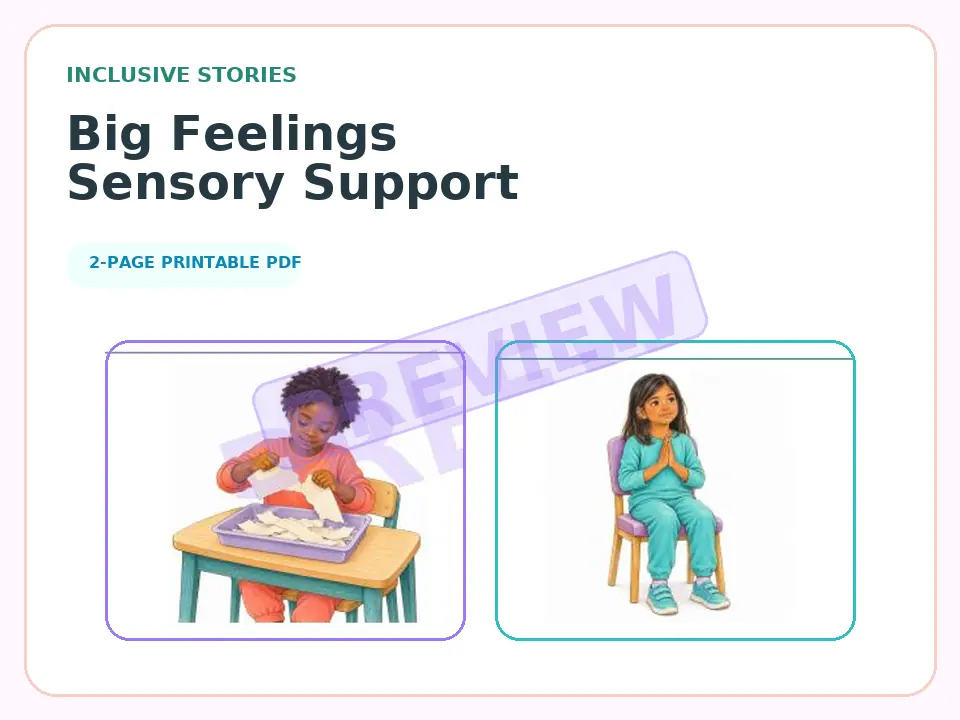Big Feelings Sensory Support