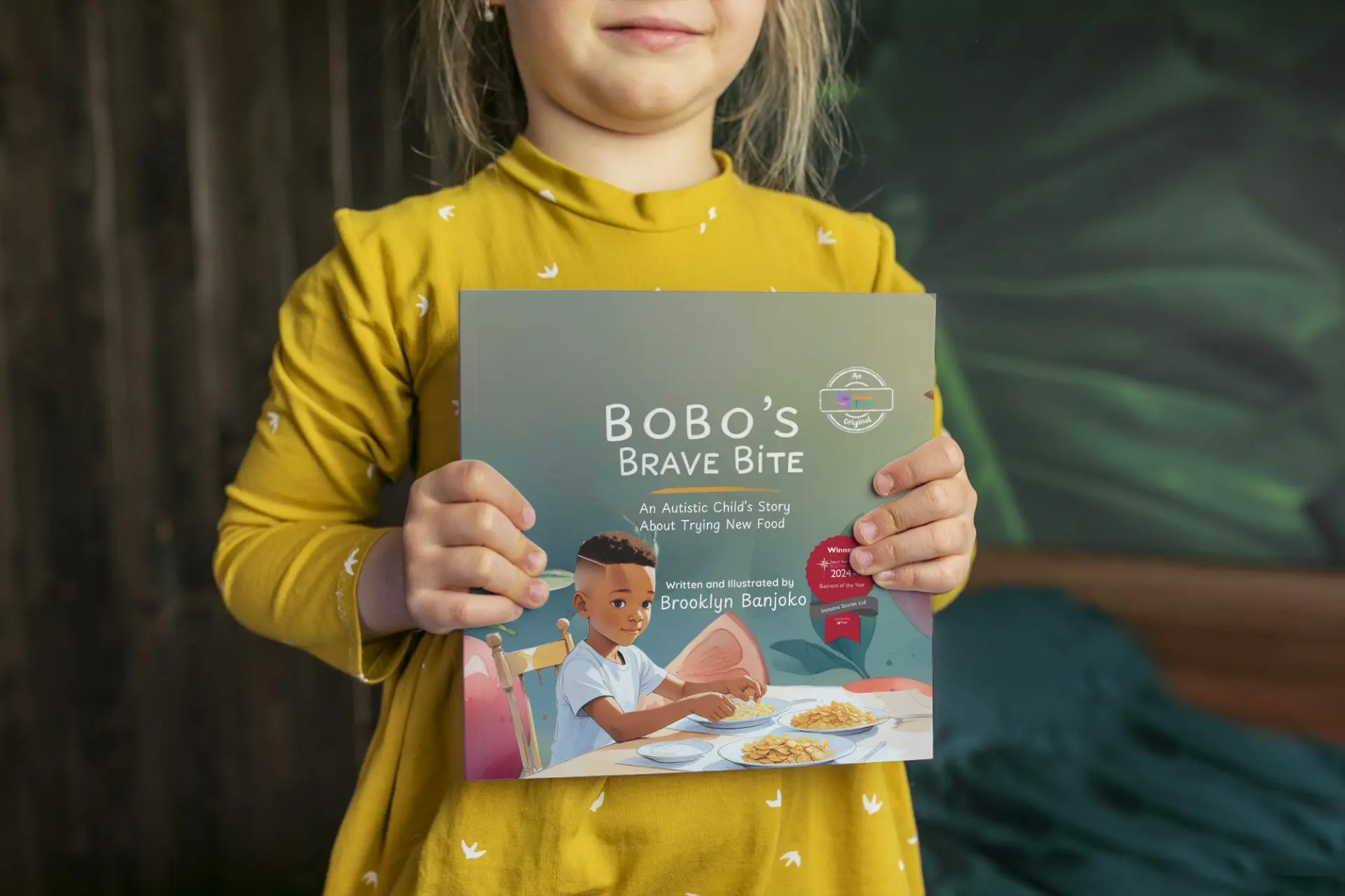 Bobo's Brave Bite: An Autistic Child's Story About Trying New Food